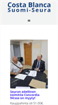 Mobile Screenshot of costablancasuomiseura.es